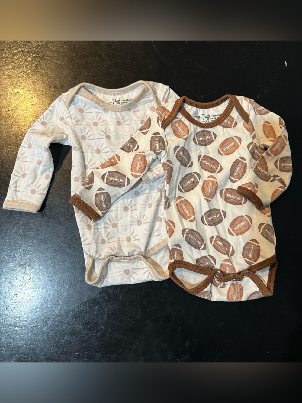 Copper Pearl Long-Sleeve Bodysuit Bundle